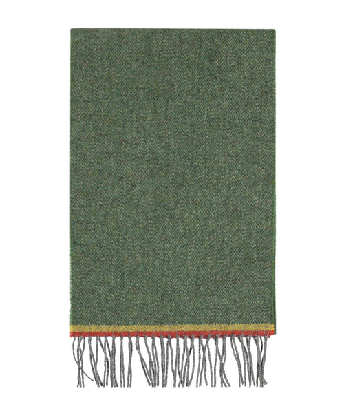 Lambswool Scarf 30X210CM | Green