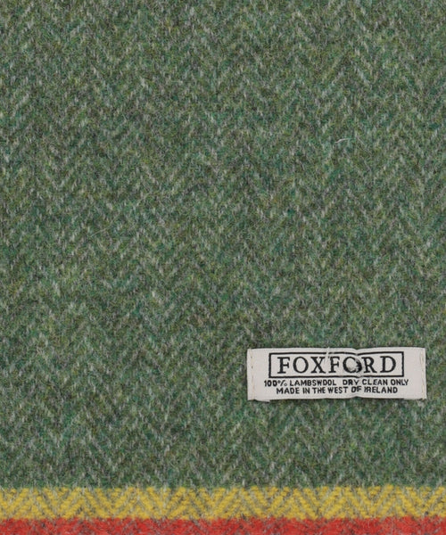 Lambswool Scarf 30X210CM | Green