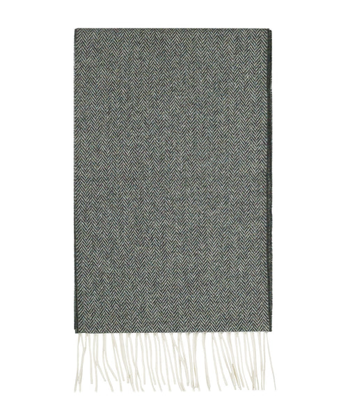 Lambswool Sjaal 30X210CM | Groen