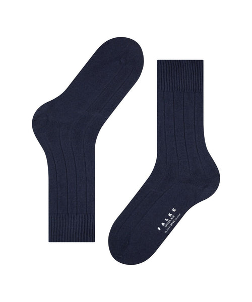 Lhasa Rib Heren Sokken | Dark Navy