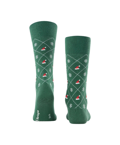 Burlington X-Mas Argyle sock | Green