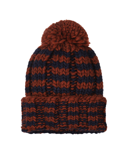 Stetson Beanie Stripes | Rood