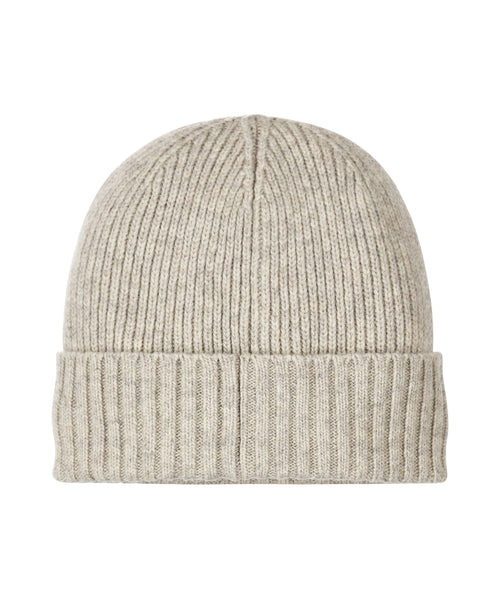 Barbour Carlton Beanie Hat | Light Grey