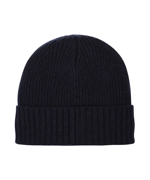 Barbour Carlton Beanie Hat | Navy Blauw