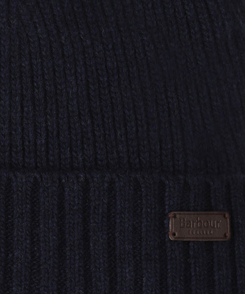 Barbour Carlton Beanie Hat | Navy Blauw