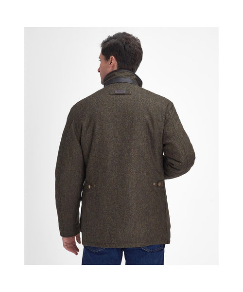 Barbour Hereford Tweed Wool Jacket | Groen