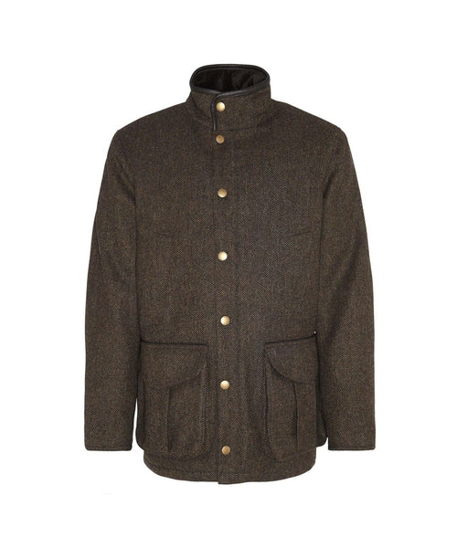 Barbour Hereford Tweed Wool Jacket | Groen