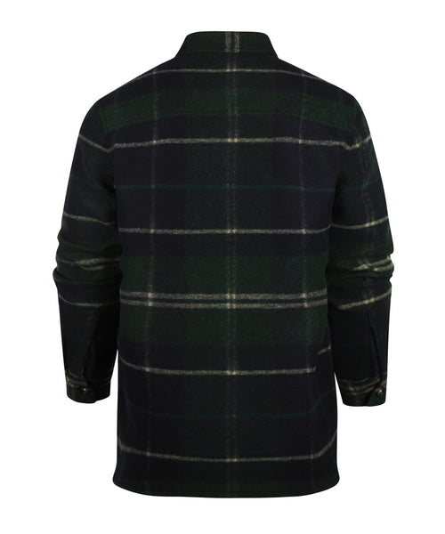 Barbour Chapter Tailored Check Overshirt | Groen