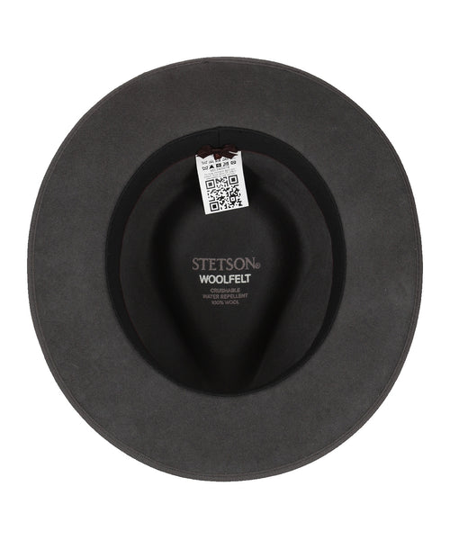 Stetson Fedora Woolfelt | Grijs