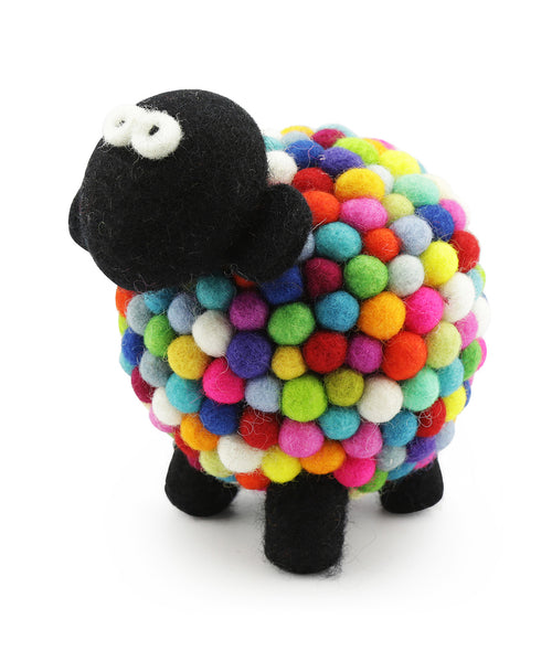 Felt Sheep Large multicolor | No Colour