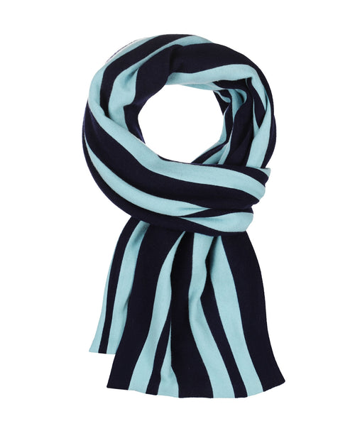 College Scarf 100% Wool | Blue