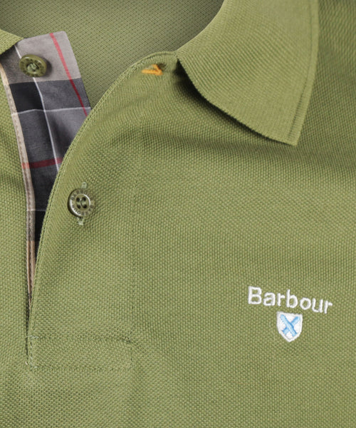 Barbour Tartan Pique Polo | Groen