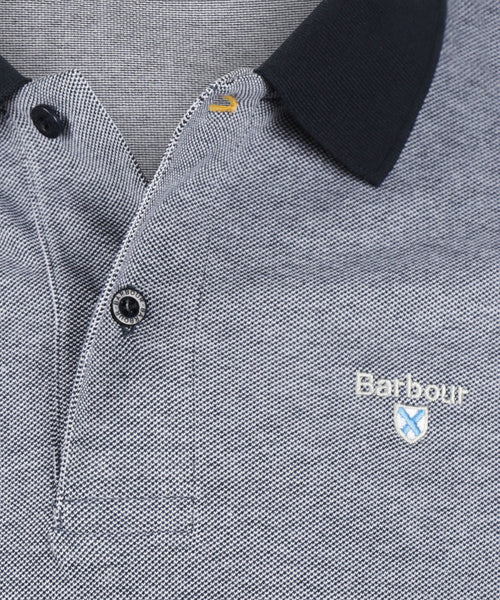 Barbour Polo Essential Sports Mix | Navy Blauw