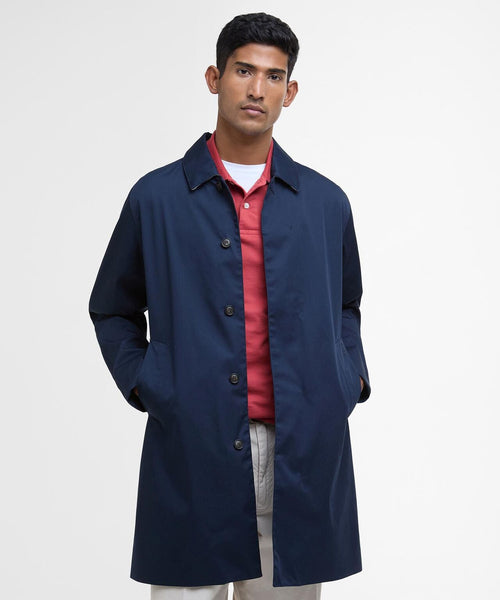 Barbour Rokig Waterproof Jacket | Navy Blauw