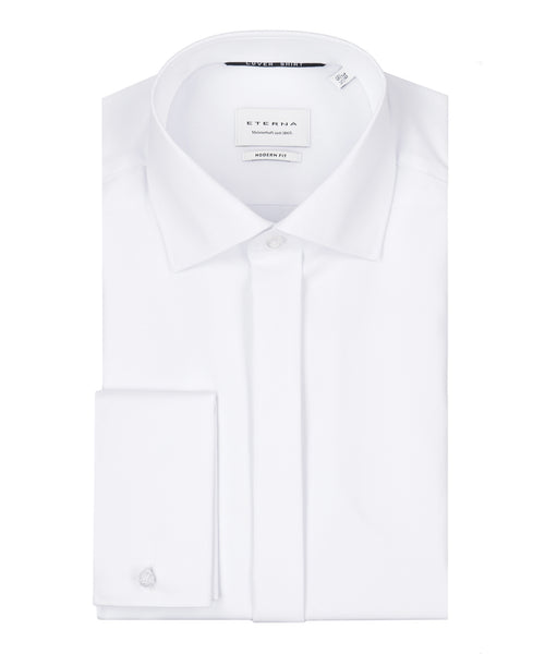 Eterna Smoking Shirt | Wit