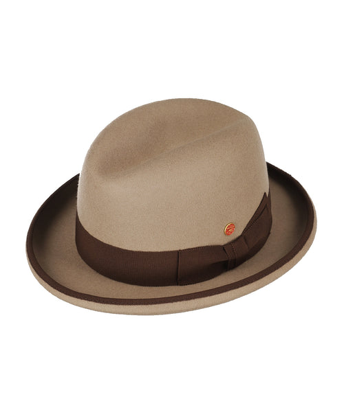 Mayser Hoed Homburg | Bruin