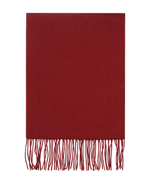 Sjaal 100% Cashmere | Bordeaux Rood