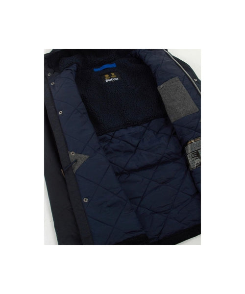 Barbour Nautic Wax Coat | Navy Blauw