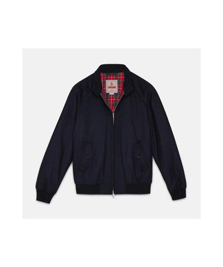 Baracuta Melton Wool Jacket | Navy