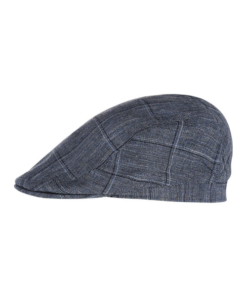 Klassieke Cap Viscose/Linnen | Blauw