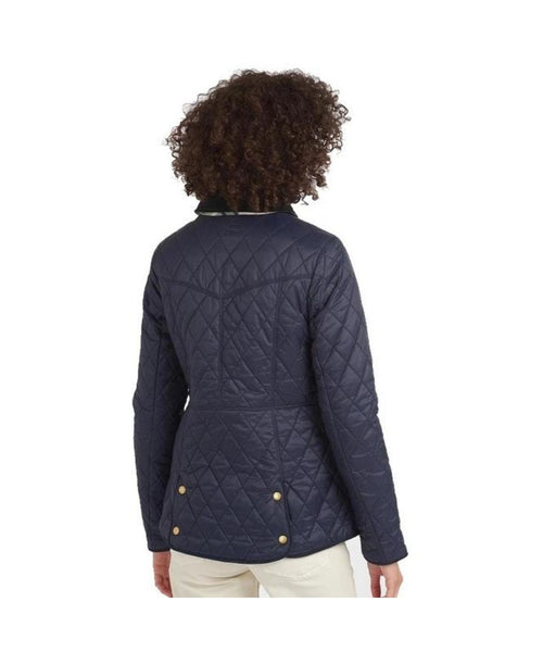 Barbour Haydock Quilt Dames | Navy Blauw