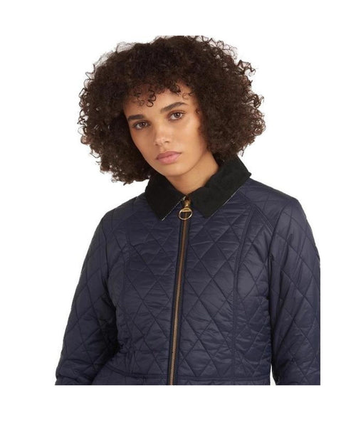 Barbour Haydock Quilt Dames | Navy Blauw