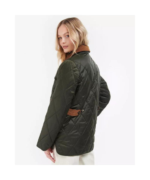 Barbour Bragar Quilt Dames | Olive