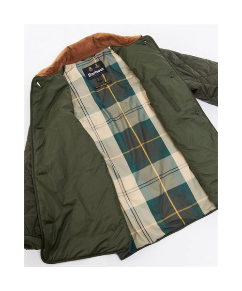 Barbour Bragar Quilt Dames | Olive