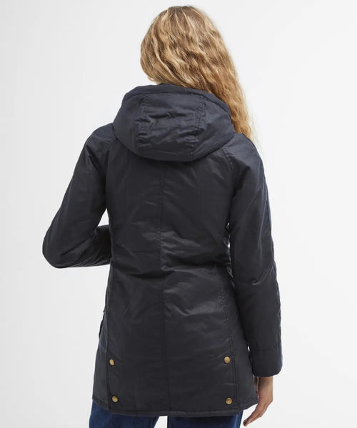 Barbour Bower Wax Jacket Women | Navy Blue