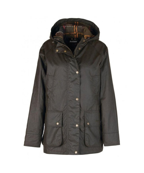 Barbour Arley Wax Jacket Dames | Olive