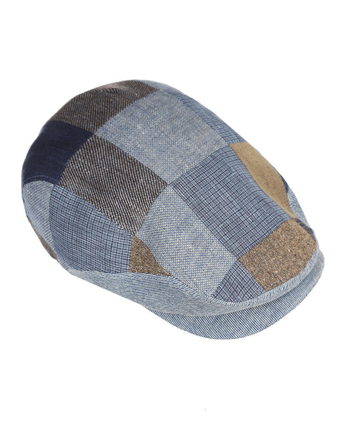 Stetson Driver Cap Patchwork | Blauw