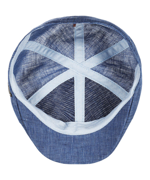 Stetson Texas Linnen Streep | Blauw