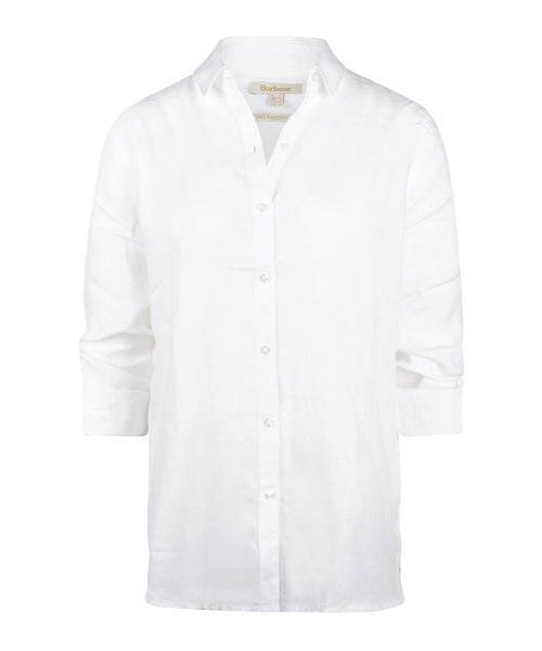 Barbour Shirt Dames | Wit