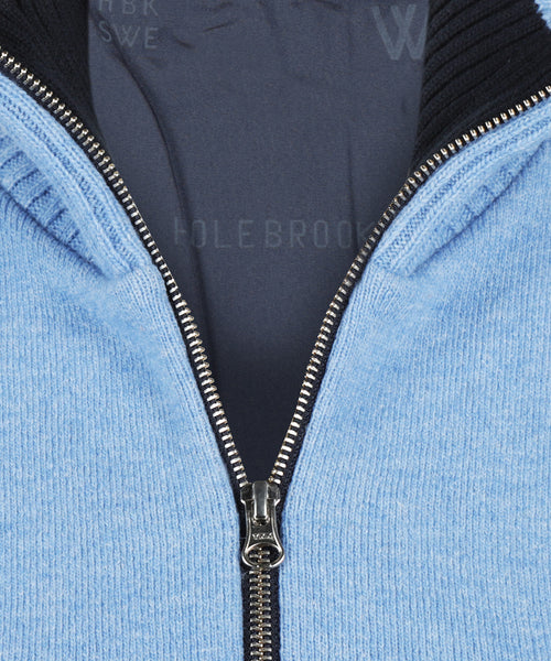 Holebrook Zip-Up Vest Claire Women | Blue