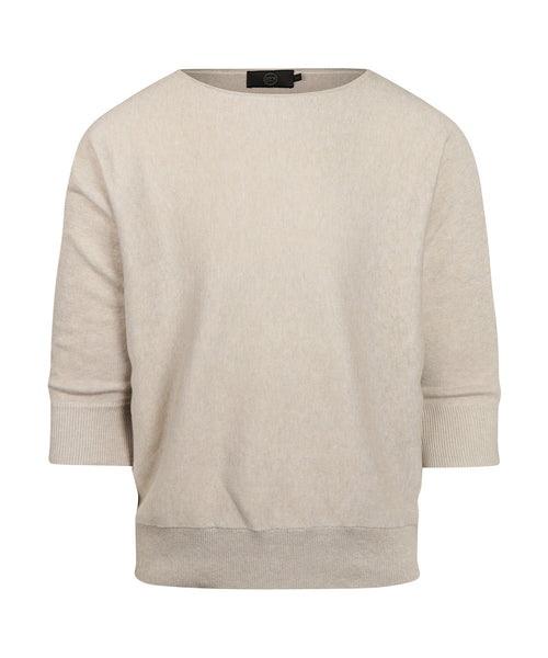 Women's Round Neck Sweater | Beige