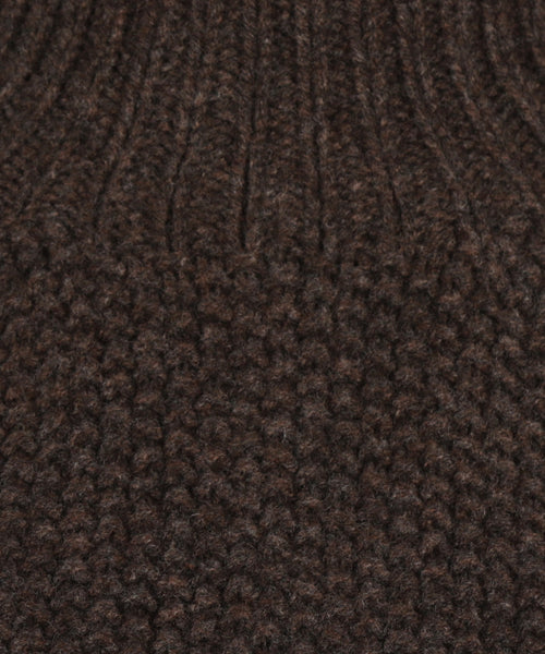 Harley of Scotland Women's Turtle Pullover | Brown