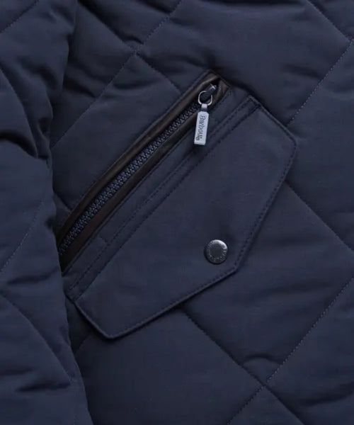 Barbour Chelsea Quilted Jacket | Navy Blue