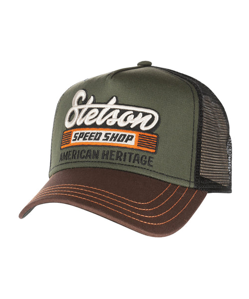 Stetson Trucker Cap Speed Shop | Brown