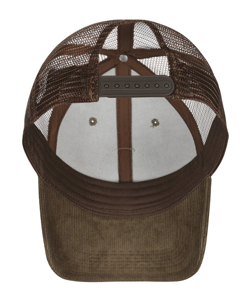 Stetson Baseball Cap Leather Patch | Olijf Groen