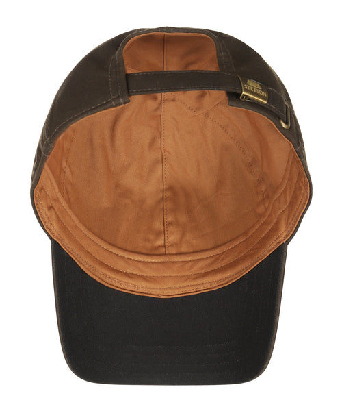 Stetson Baseball Cap Waxed Cotton | Bruin