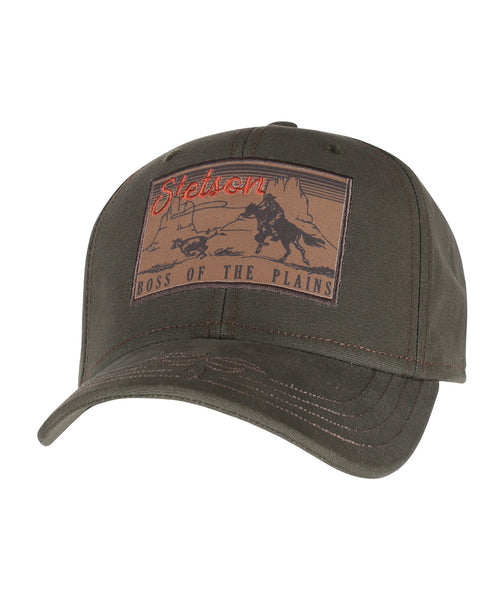 Stetson Baseball Cap Boss of the Plains | Olive