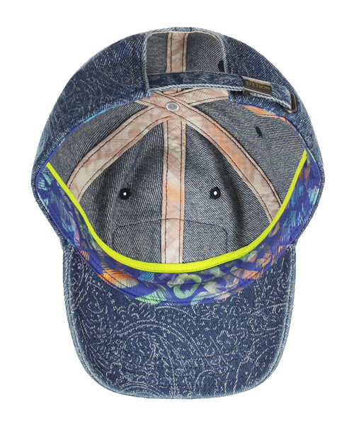 Stetson Baseball Cap Paisley Festival | Blauw