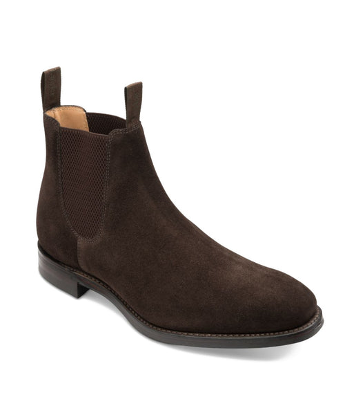 Loake Chatsworth Chelsea Boot Suede | Bruin
