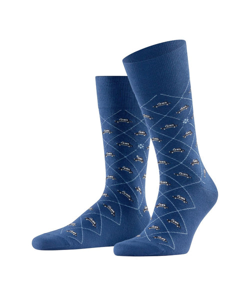 Burlington Socks Black Cab | Blue
