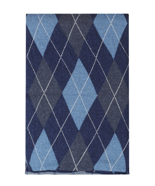 Burlington Brit Chic Dames Sjaal | Blauw