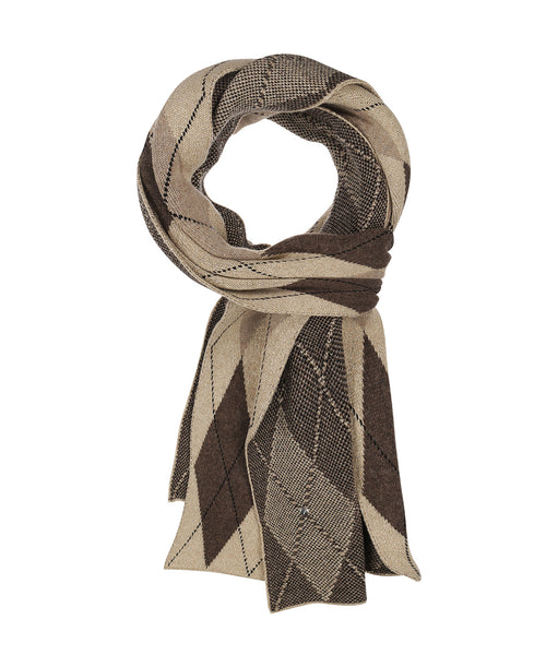 Burlington Brit Chic Dames Sjaal | Bruin